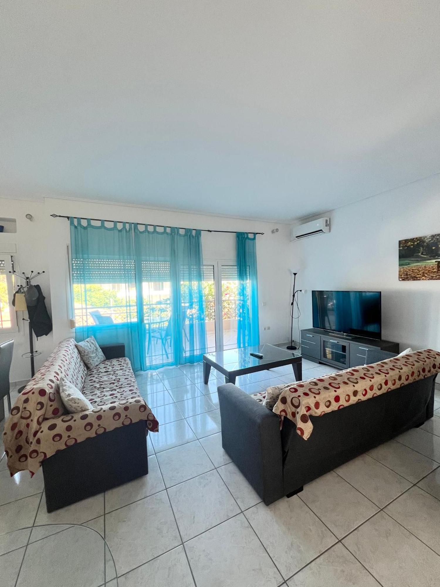 Seaside Villa For 6 People - Alykes Beach Dhimini Eksteriør bilde