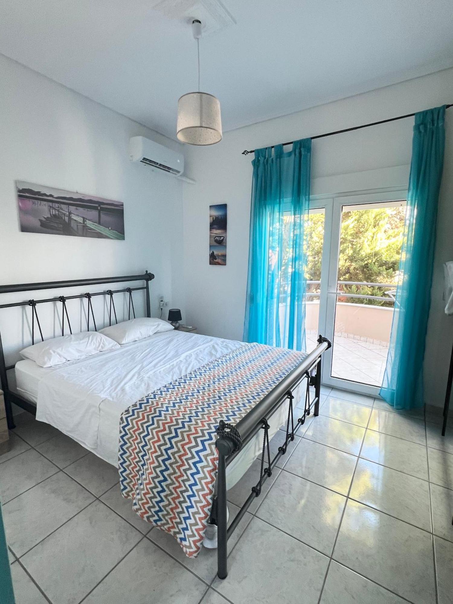 Seaside Villa For 6 People - Alykes Beach Dhimini Eksteriør bilde
