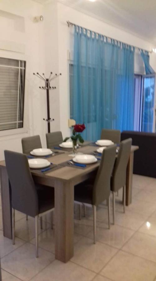 Seaside Villa For 6 People - Alykes Beach Dhimini Eksteriør bilde